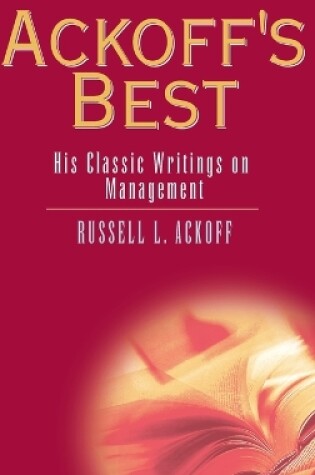 Cover of Ackoff's Best