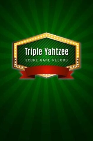 Cover of Triple Yahtzee Score Game