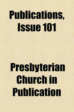 Cover of Publications, Issue 101