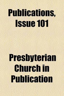 Book cover for Publications, Issue 101