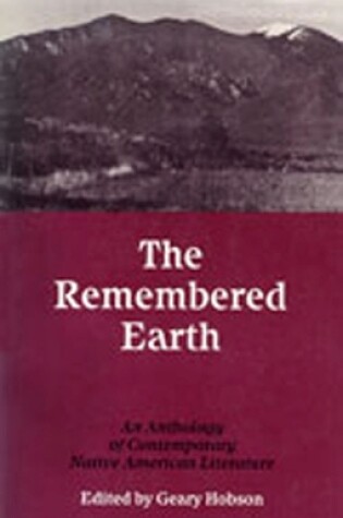 Cover of Remembered Earth O/P