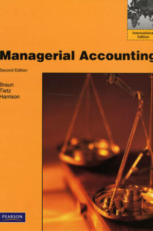 Cover of Managerial Accounting plus MyAccountingLab XL 12 months access: International Edition