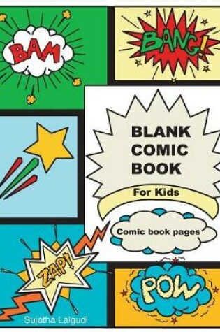 Cover of Blank Comic Book For Kids