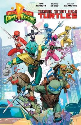 Book cover for Mighty Morphin Power Rangers/Teenage Mutant Ninja Turtles