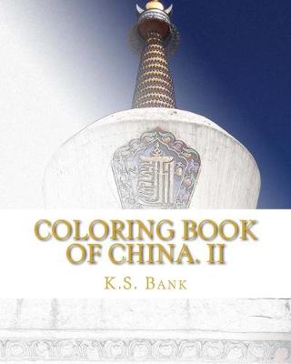 Book cover for Coloring Book of China. II