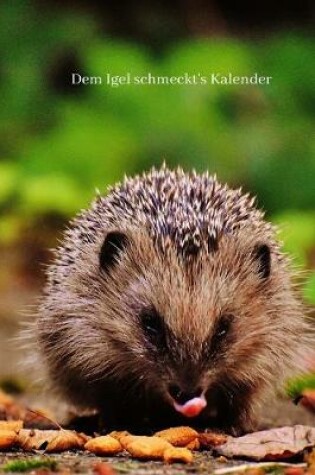 Cover of Dem Igel schmeckt's Kalender