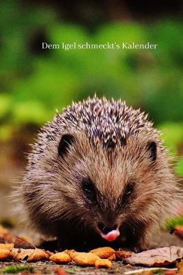 Book cover for Dem Igel schmeckt's Kalender