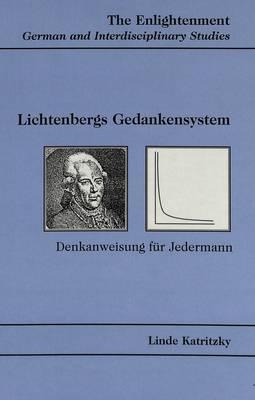 Book cover for Lichtenbergs Gedankensystem