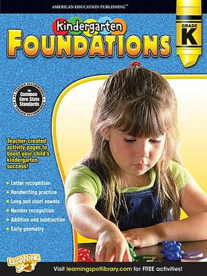 Book cover for Kindergarten Foundations, Grade K