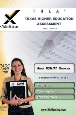 Cover of Thea Texas Higher Education Assessment Teacher Certification Test Prep Study Guide