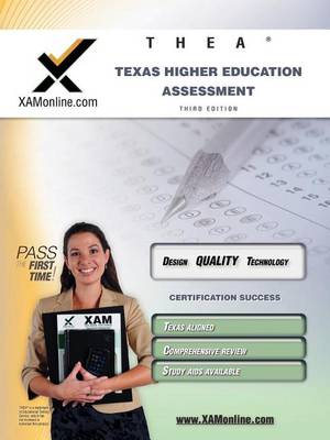 Cover of Thea Texas Higher Education Assessment Teacher Certification Test Prep Study Guide