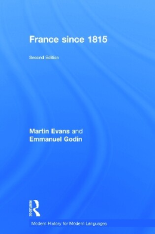 Cover of France Since 1815