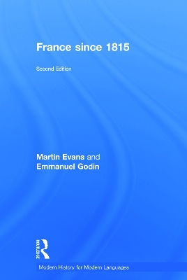 Book cover for France Since 1815