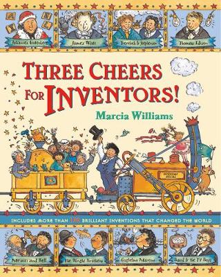 Book cover for Three Cheers for Inventors!