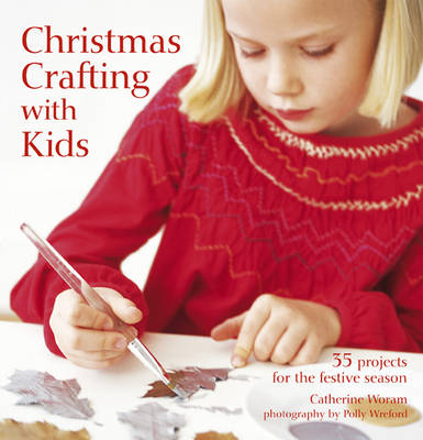 Book cover for Christmas Crafting with Kids