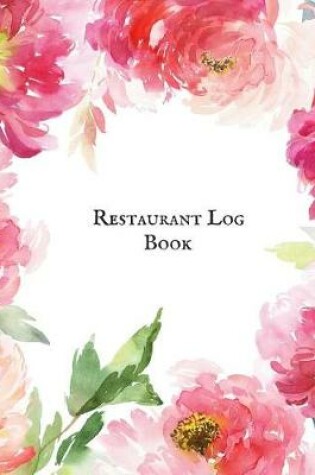 Cover of Restaurant Log Book