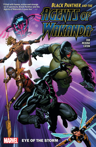 Book cover for Black Panther and the Agents of Wakanda Vol. 1: Eye of The Storm