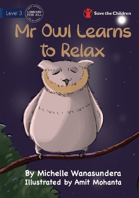 Book cover for Mr Owl Learns to Relax