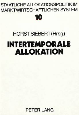 Cover of Intertemporale Allokation