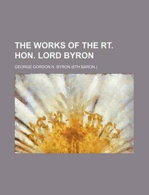 Book cover for The Works of the Rt. Hon. Lord Byron