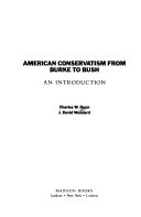 Book cover for Amer Conservatism from CB