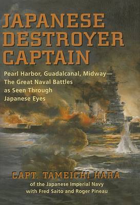 Book cover for Japanese Destroyer Captain