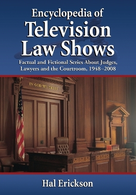 Book cover for Encyclopedia of Television Law Shows