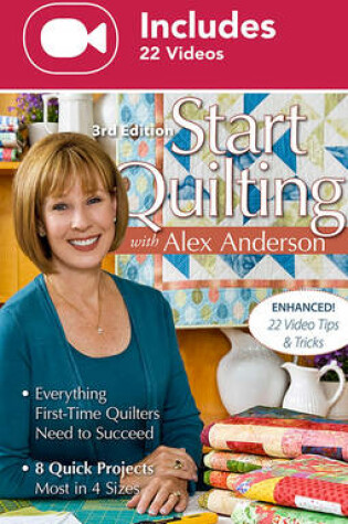 Cover of Start Quilting with Alex Anderson (Enhanced Editon)