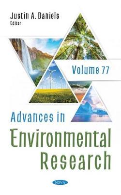 Book cover for Advances in Environmental Research