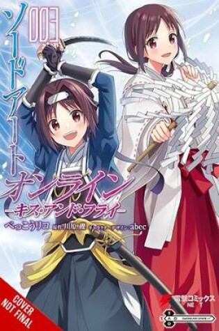 Cover of Sword Art Online: Kiss and Fly, Vol. 3 (manga)