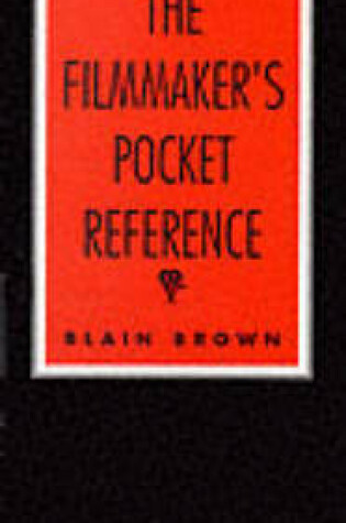 Cover of Filmmaker's Pocket Reference, The