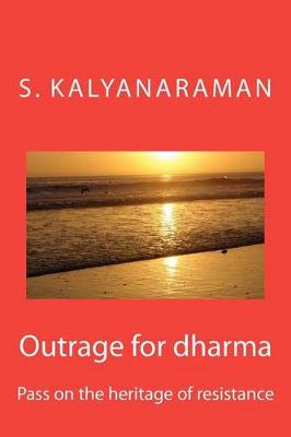 Book cover for Outrage for Dharma