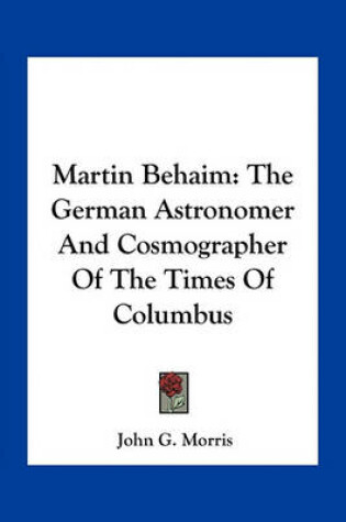 Cover of Martin Behaim