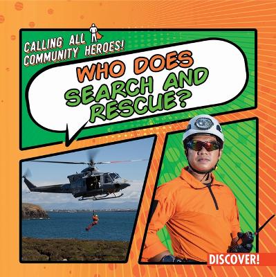 Book cover for Who Does Search and Rescue?