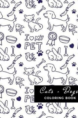 Cover of Cats & Dogs Coloring Book