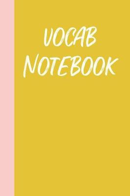 Cover of Vocab Notebook
