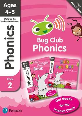 Book cover for Bug Club Phonics Parent Pack 2 for ages 4-5; Phonics Sets 4-6
