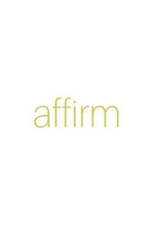 Cover of Affirm