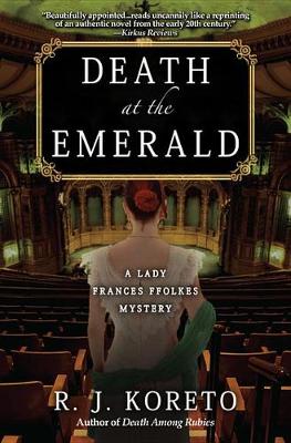 Book cover for Death at the Emerald