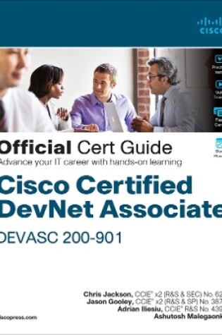 Cover of Cisco Certified DevNet Associate DEVASC 200-901 Official Cert Guide