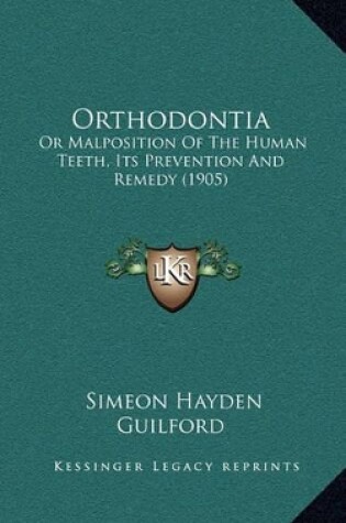 Cover of Orthodontia