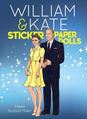 Book cover for William & Kate Sticker Paper Dolls