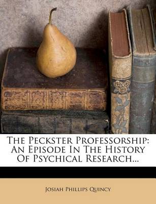 Book cover for The Peckster Professorship