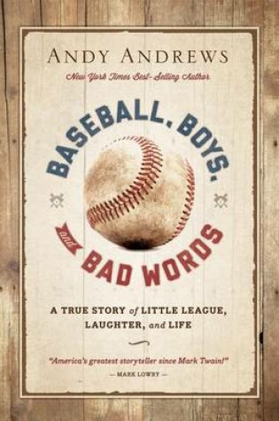 Cover of Baseball, Boys, and Bad Words