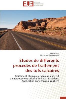 Book cover for Etudes de Diff rents Proc d s de Traitement Des Tufs Calcaires