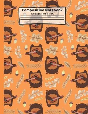 Book cover for Bears Composition Notebook