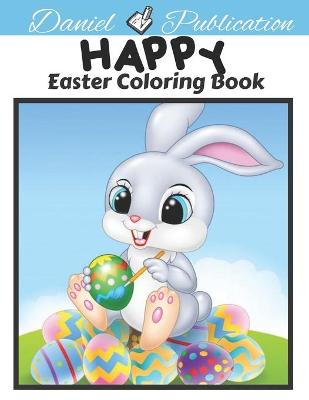 Book cover for Happy Easter Coloring book