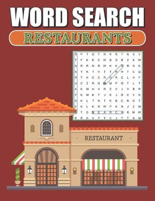 Book cover for Word Search Restaurants