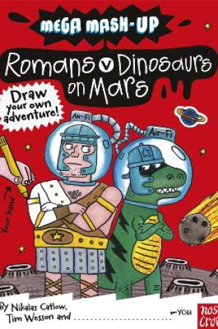 Cover of Romans v Dinosaurs on Mars