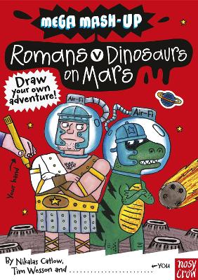 Cover of Romans v Dinosaurs on Mars